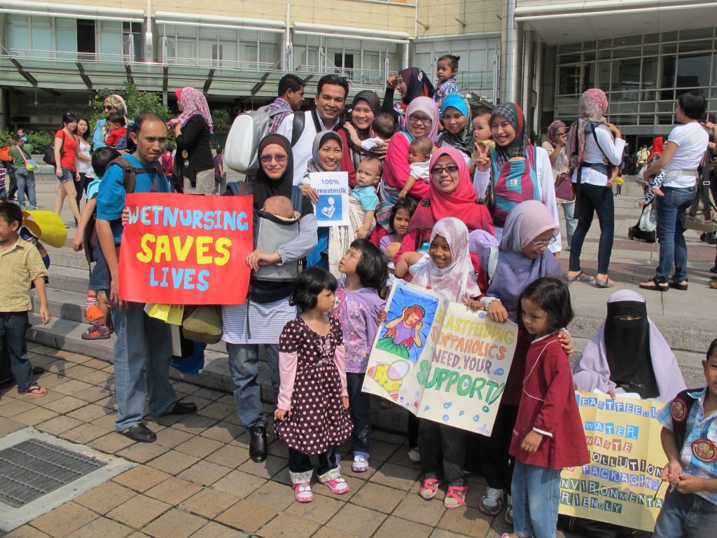 KL Breastfeeding Flash Mob 2012 - SusuIbu + MbfPC