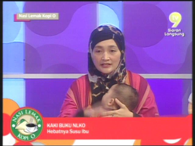 Nasi Lemak Kopi O @ TV9 - Buku 'Hebatnya Susu Ibu!' (28/12/2012 8.00am)